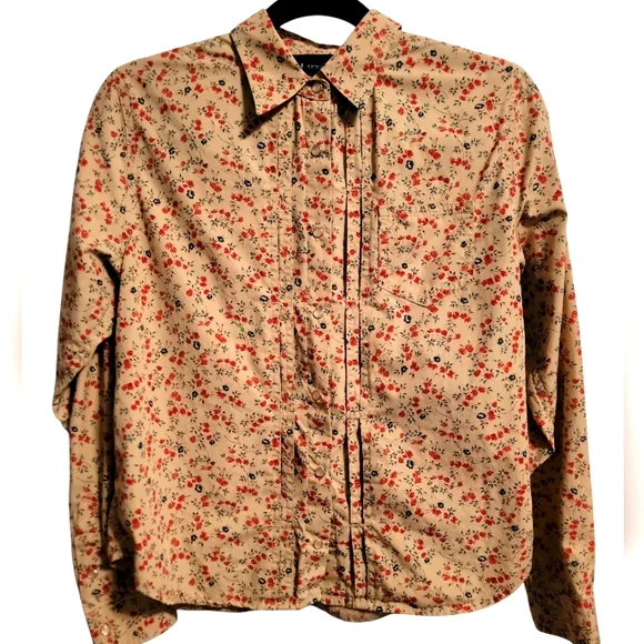 Ralph Lauren Button Down Floral Shirt - Picture 1 of 4
